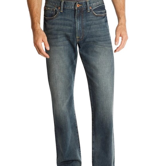 Lucky Brand Men's 181 Relaxed Straight Fit Jeans - Picture 1 of 5